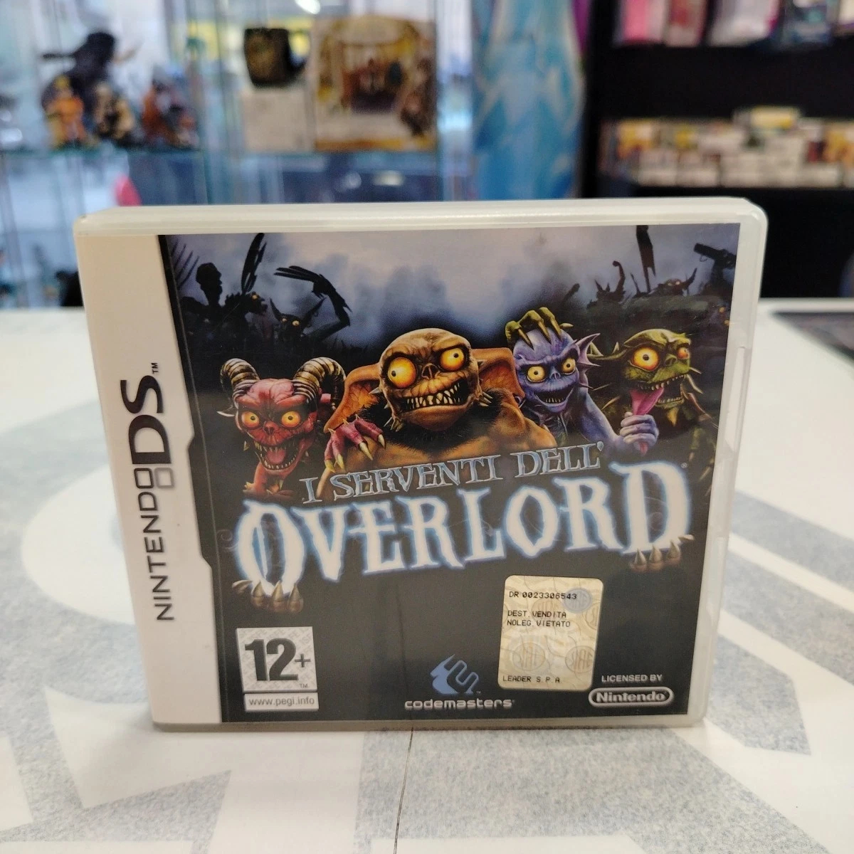I Serventi Dell'Overlord Nintendo DS NDS Triangolo Blu